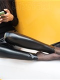 SIW Sven Media 054 Autumn/winter 2019 Fashion sexy tight warm fleece leather pants - Rong er(26)